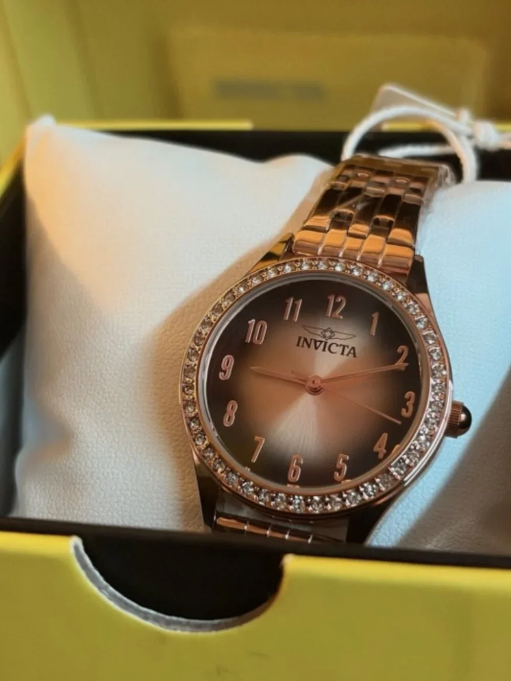 Invicta Celestial Women’s 30mm Rose Gold Crystal Watch-NWT